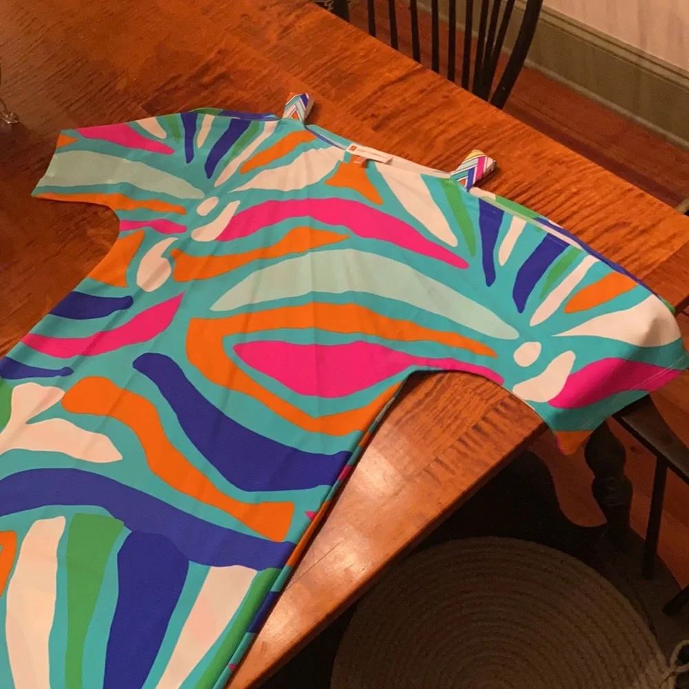 🌟 Jude Connally JUDE CLOTH Sage Mini Dress with Shoulder Cutouts - Picture 6 of 9